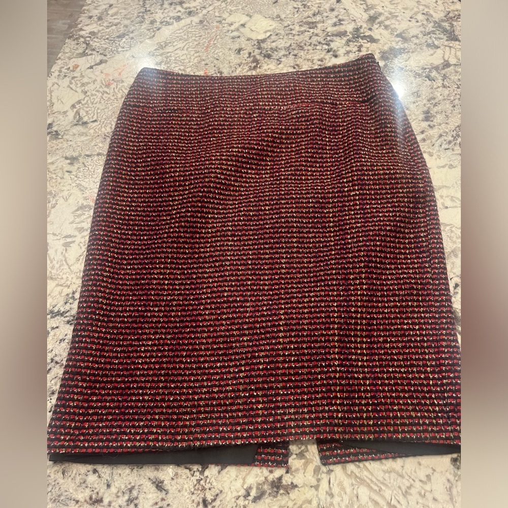The Limited size 4 tweed fully lined dress skirt